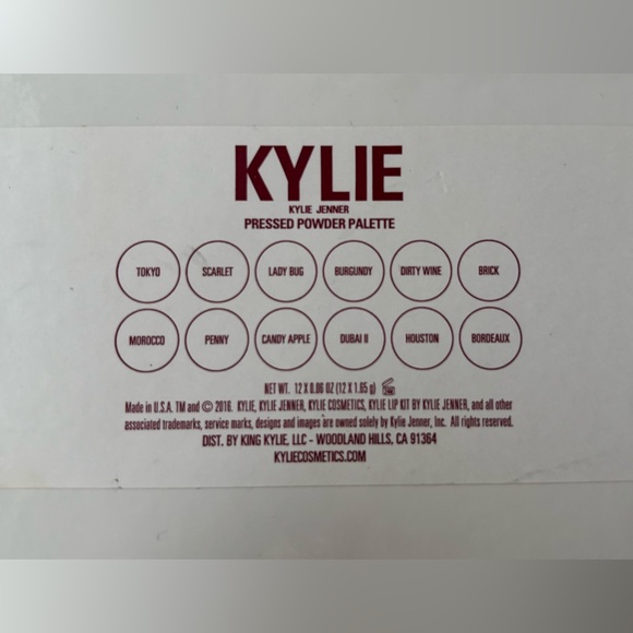 Kylie Jenner pressed powder eyeshadow pallet - Picture 3 of 4